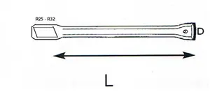 Threaded integral drill steel
